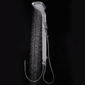 44 Inch Aluminium Alloy Panel Rainfall Shower Column with Hand Shower