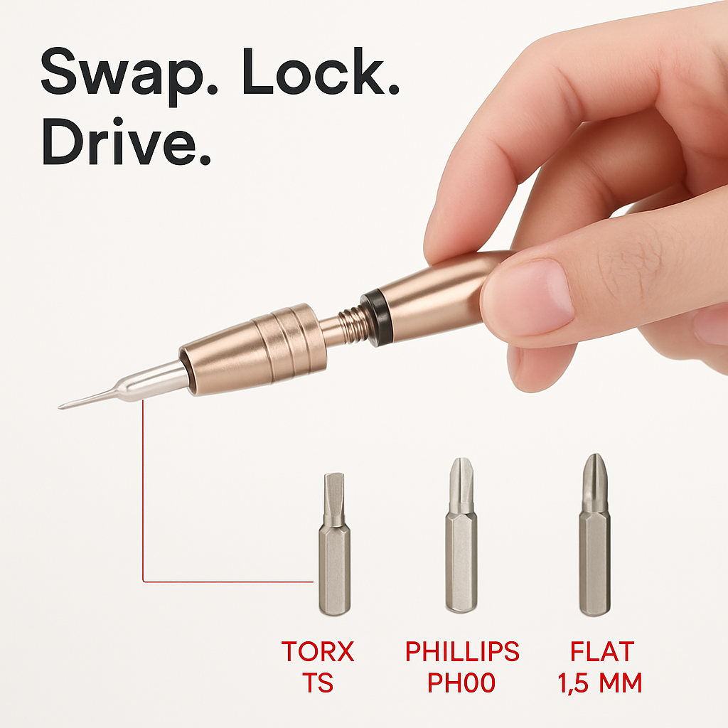 Precision Screwdriver Wallet Kit for Everyday Home Repairs