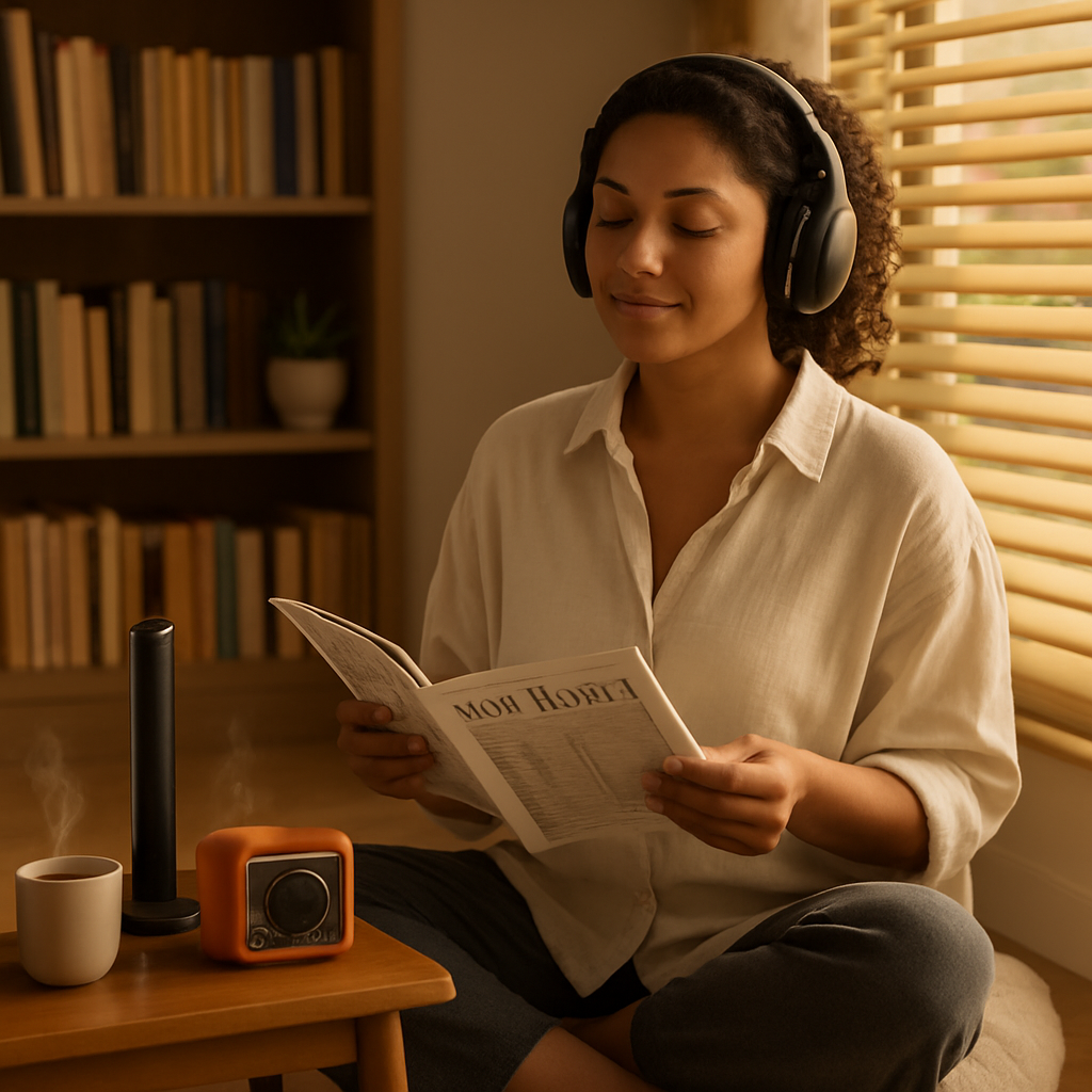 Wireless RF Headphones Over-Ear Headset for TV & Gaming
