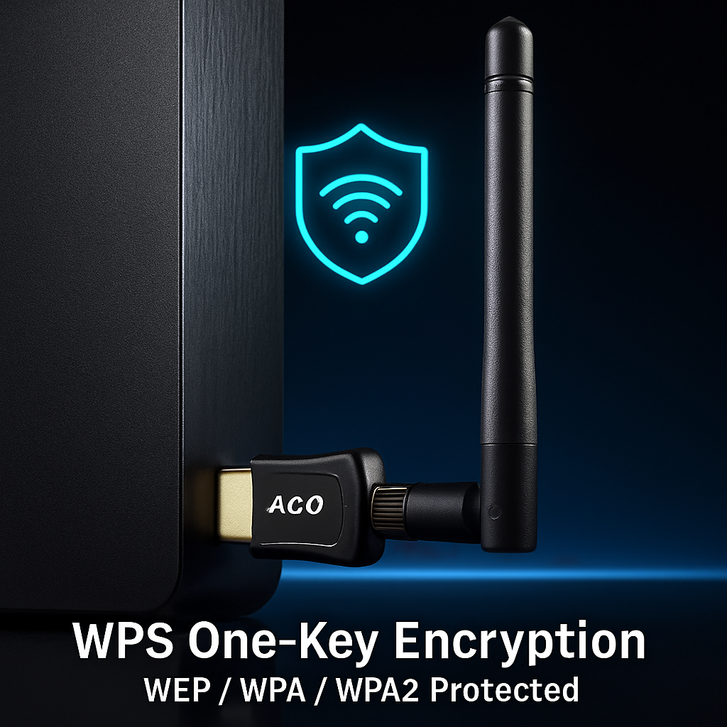 Dual-Band USB WiFi Adapter for Fast Connectivity