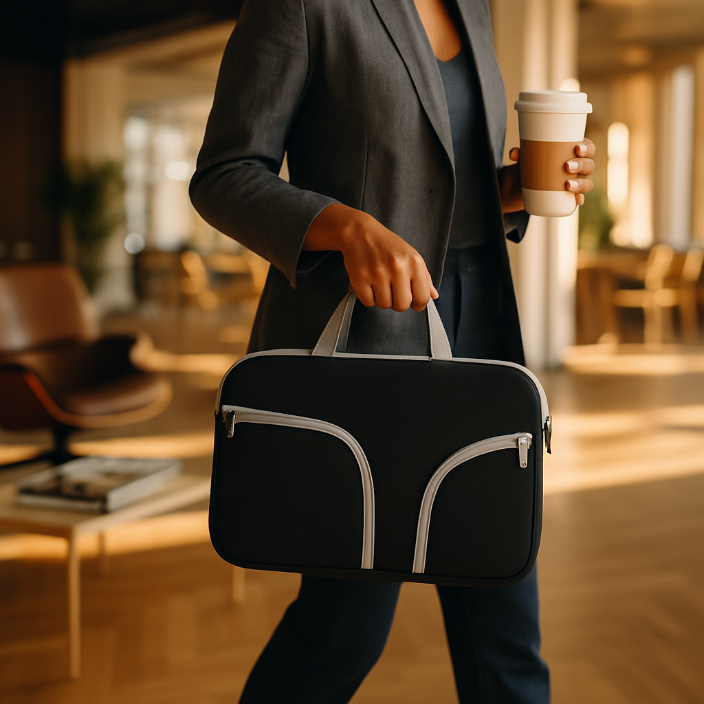 Laptop Sleeve Bag: Slim, Durable Neoprene with Pockets