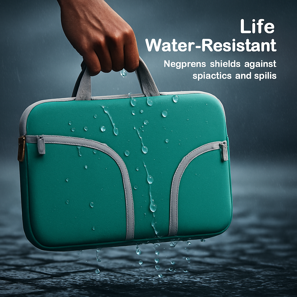 Laptop Sleeve Bag: Slim, Durable Neoprene with Pockets