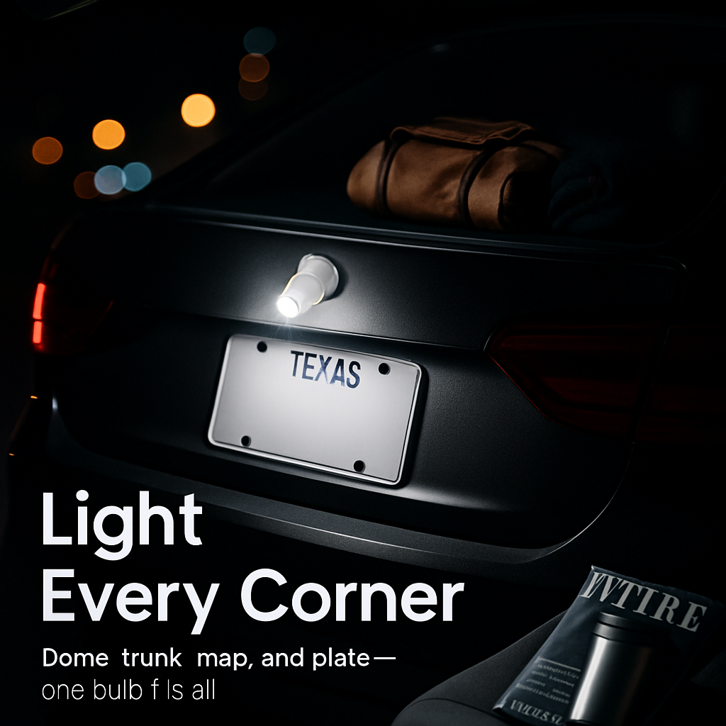 LED Light Bulb for Dome, Map, and License Plate