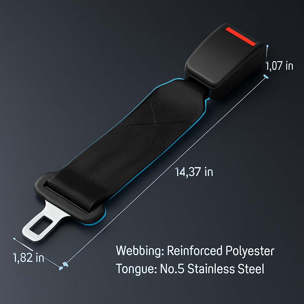 Car Seat Belt Extender for Easy Buckling
