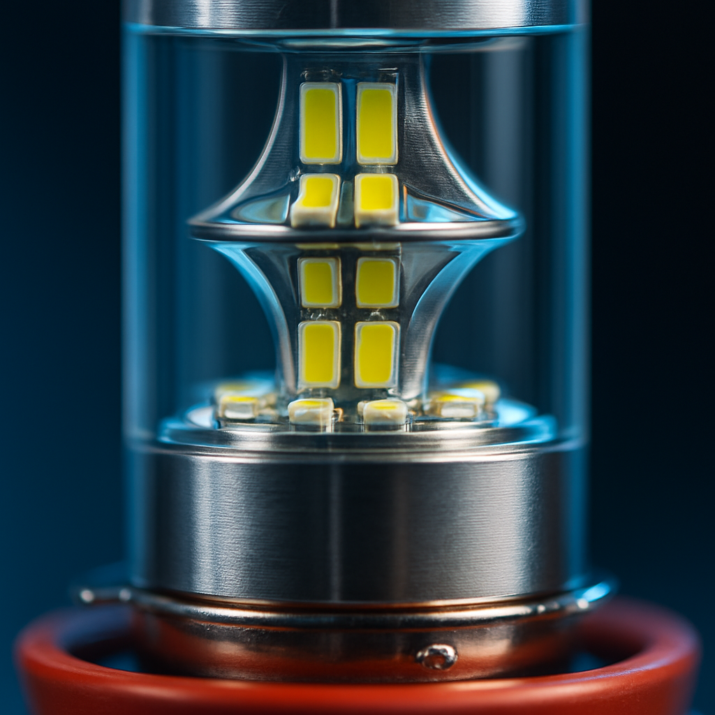 LED Fog Light Bulb for Cars Dual Pack High-Quality