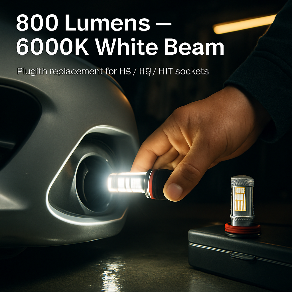 Fog Light Bulb for Vehicles - Wide 360° Coverage