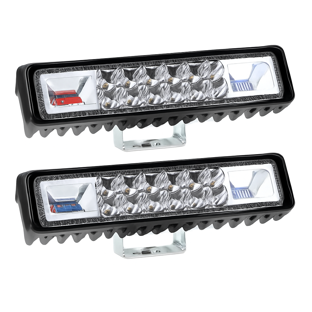 6-Inch LED Light Bar for Offroad Night Driving
