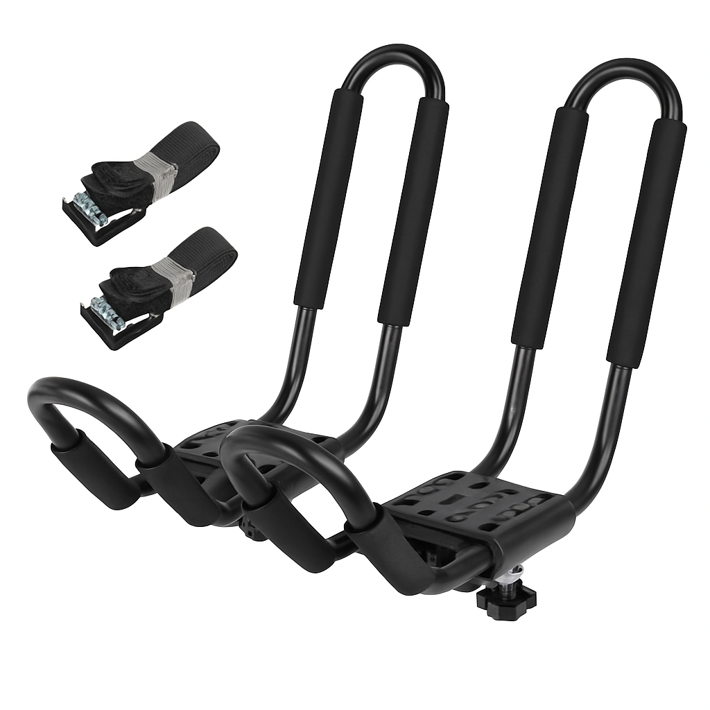 J-Bar Kayak Carrier for Roof Racks - Universal Fit