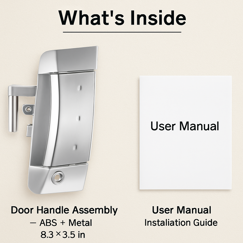Exterior Driver-Side Door Handle for 350Z