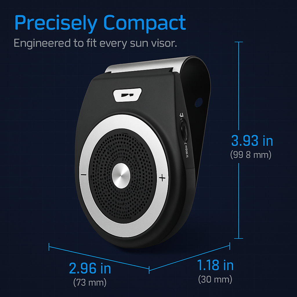 Wireless Car Speakerphone for Hands-Free Calls