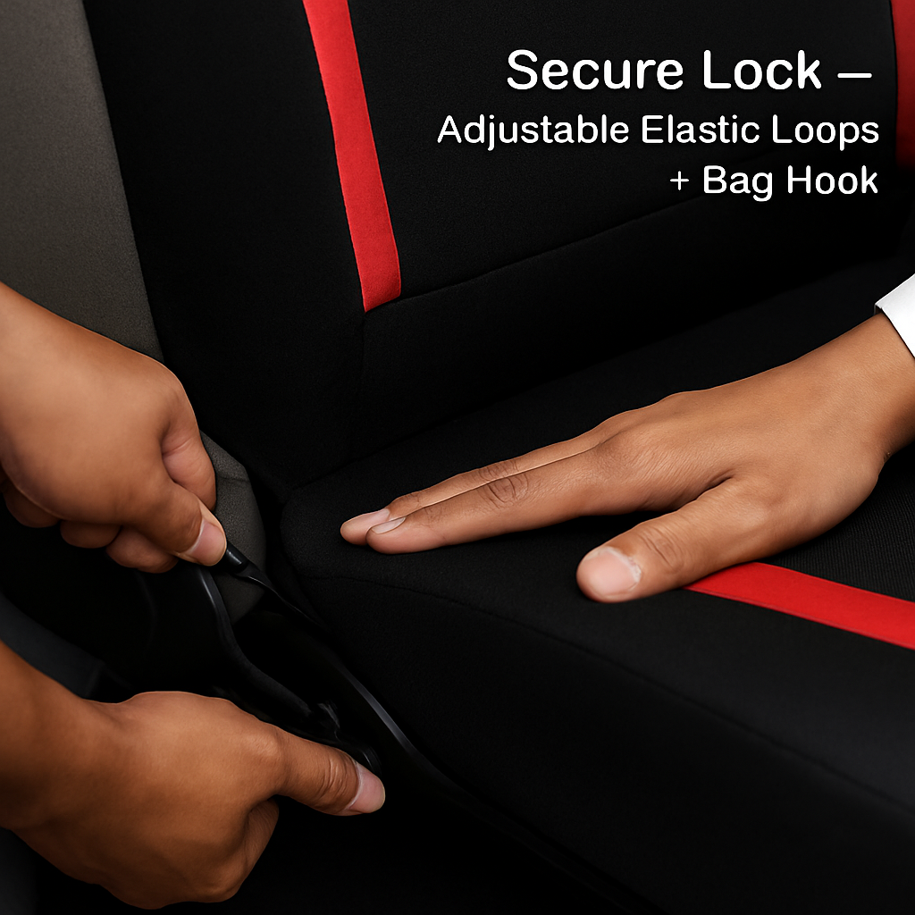 Car Seat Covers Set – Front/Rear Universal Fit