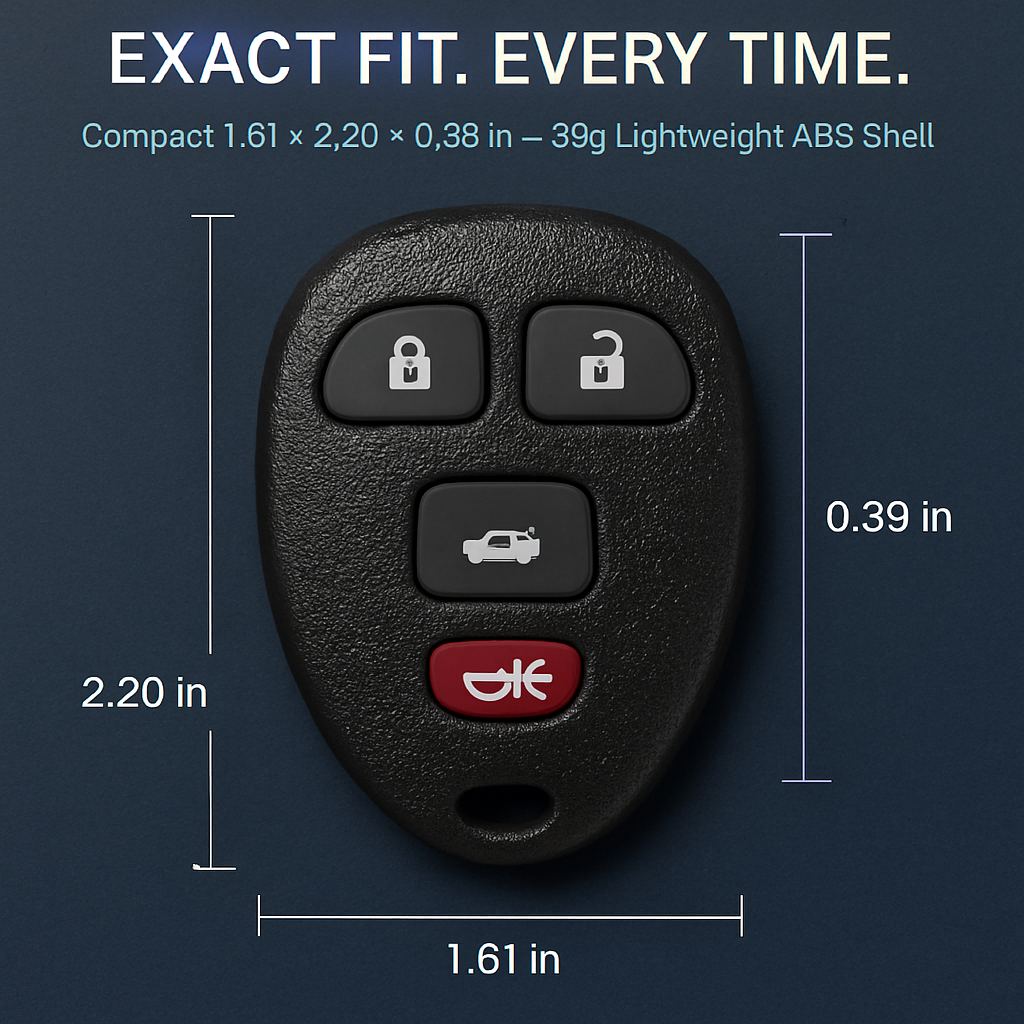 Keyless Entry Car Key Remote Fob Case Durable