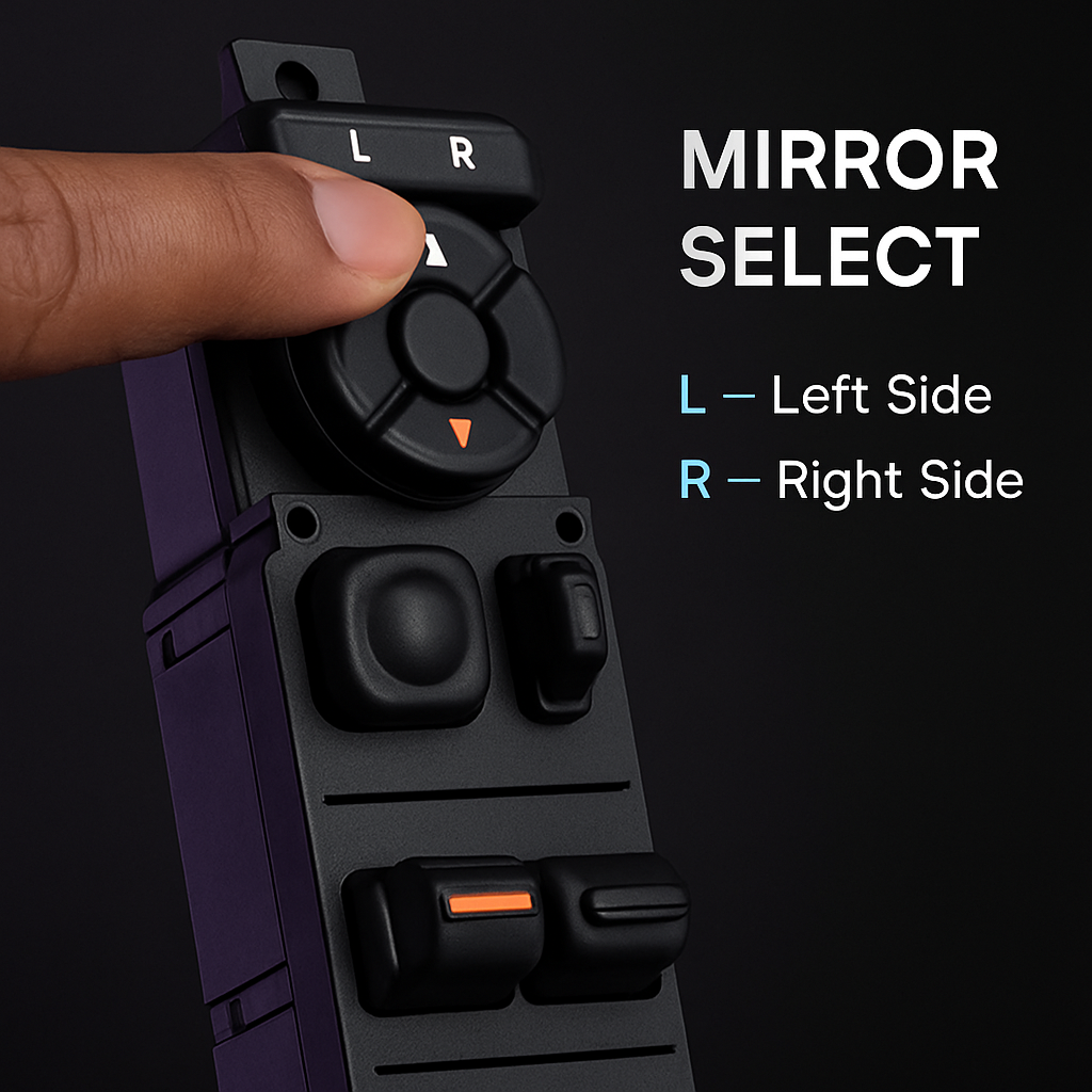 Power Window Switch for Dodge Ram Driver Side