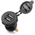 USB Car Charger with Dual Ports for Fast Charging