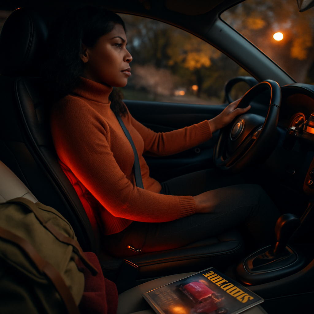 Heated Car Seat Cushion for Comfort and Warmth