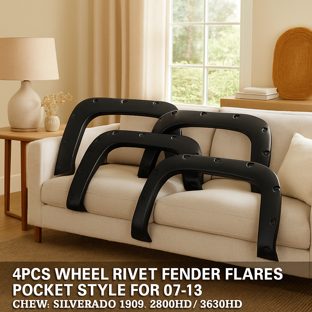 Pocket Style Fender Flares for Silverado 2007-2013