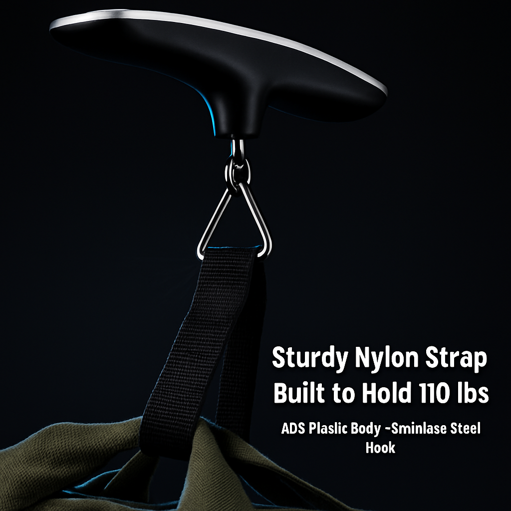 Portable Luggage Scale for Travel — Lightweight & Compact