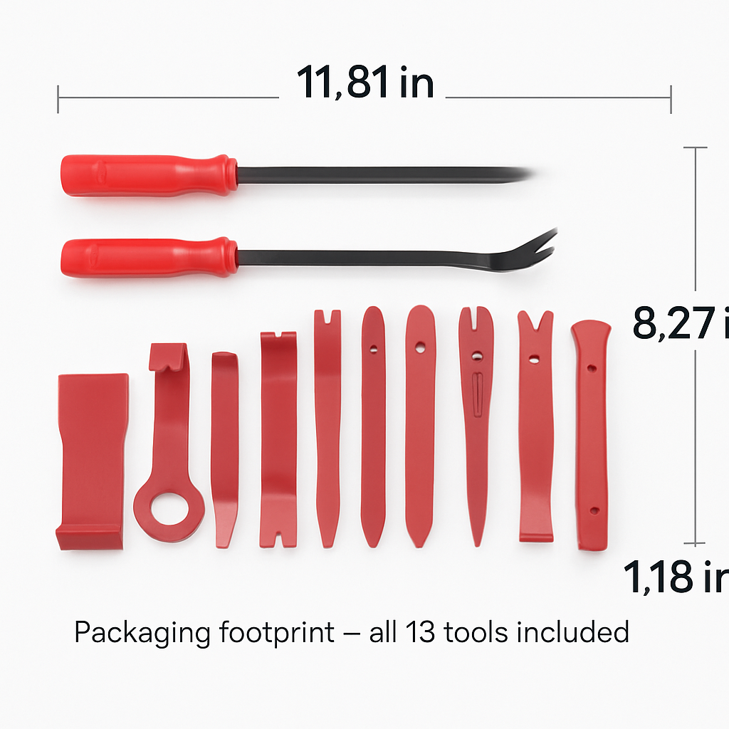 Car Door Trim Removal Tool Kit for Auto Interiors