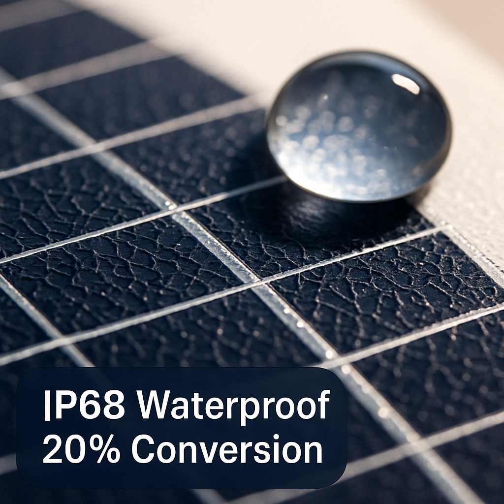 Solar Panel Charger for Vehicles, RVs, and Boats