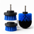 Drill Brush Cleaning Set for Tiles, Tubs & Sinks - Blue