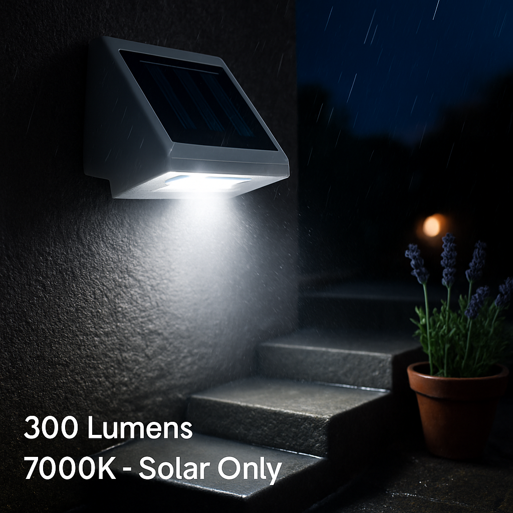 Solar Stair Lights for Garden Paths and Patio