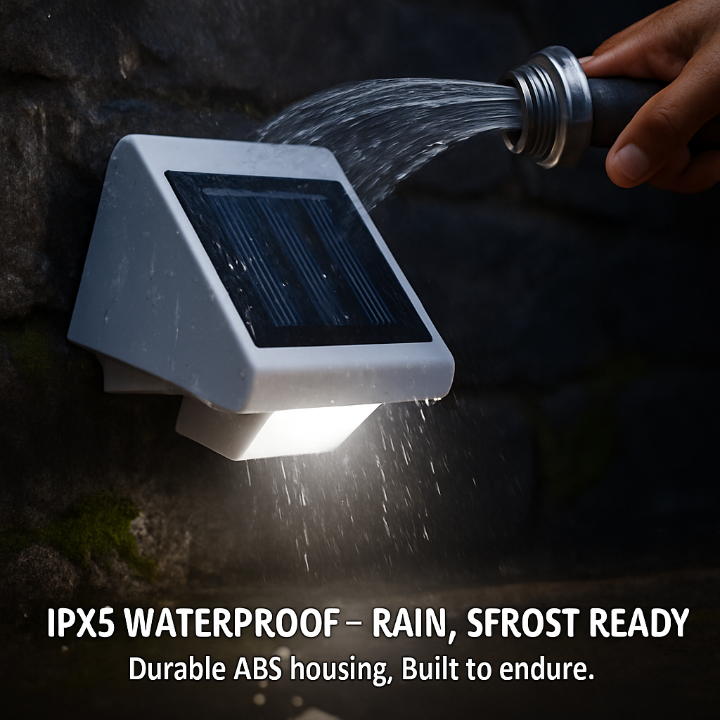 Solar Stair Lights for Garden Paths and Patio