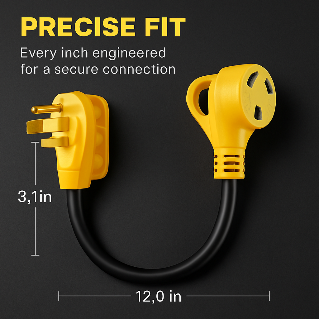 Dogbone Converter Cable for RV Hookups - Safe