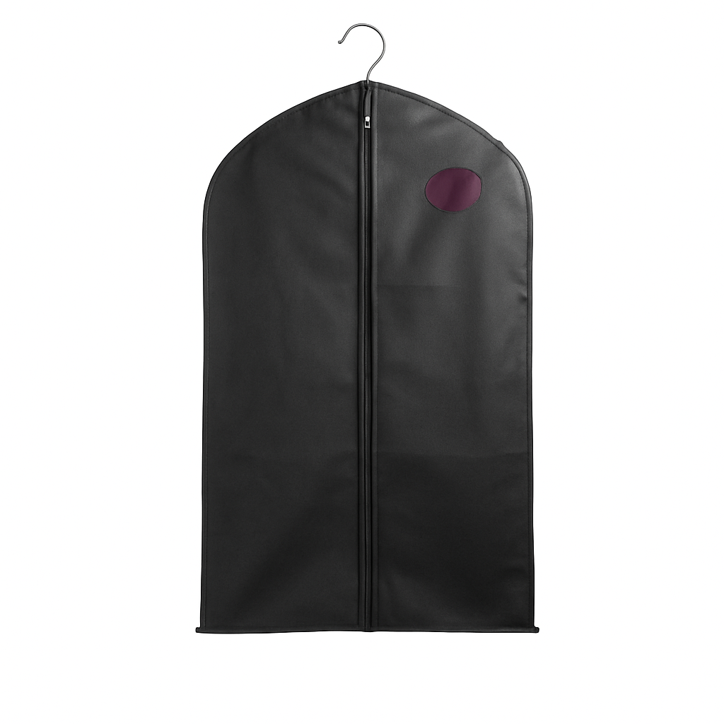 Garment Bags with Front Zipper and Clear Window