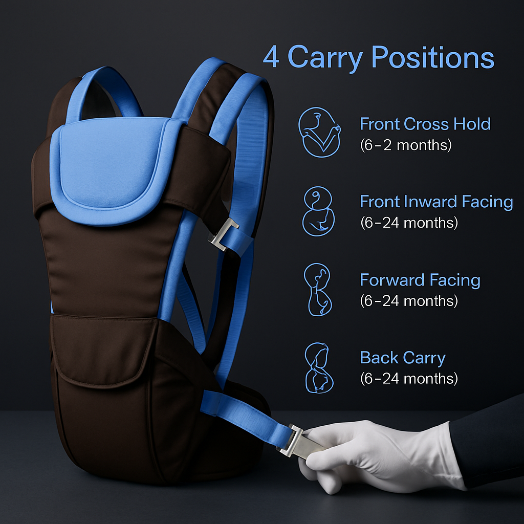Breathable Baby Carrier Adjustable Wrap Sling