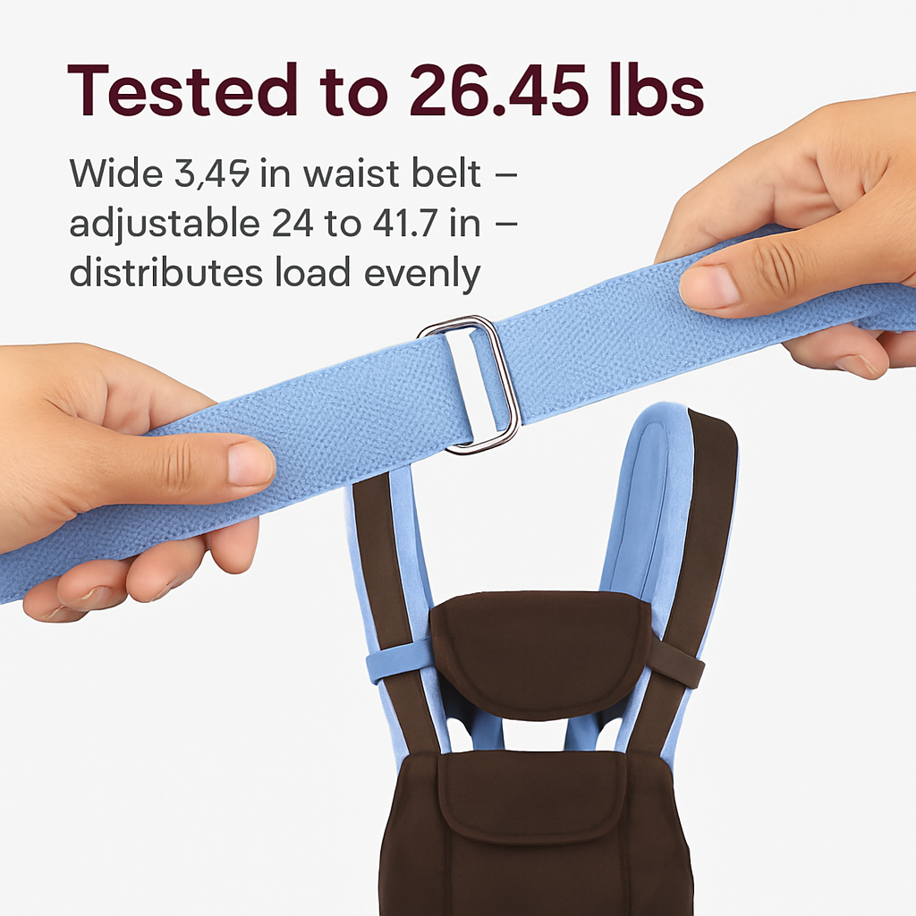 Breathable Baby Carrier Adjustable Wrap Sling