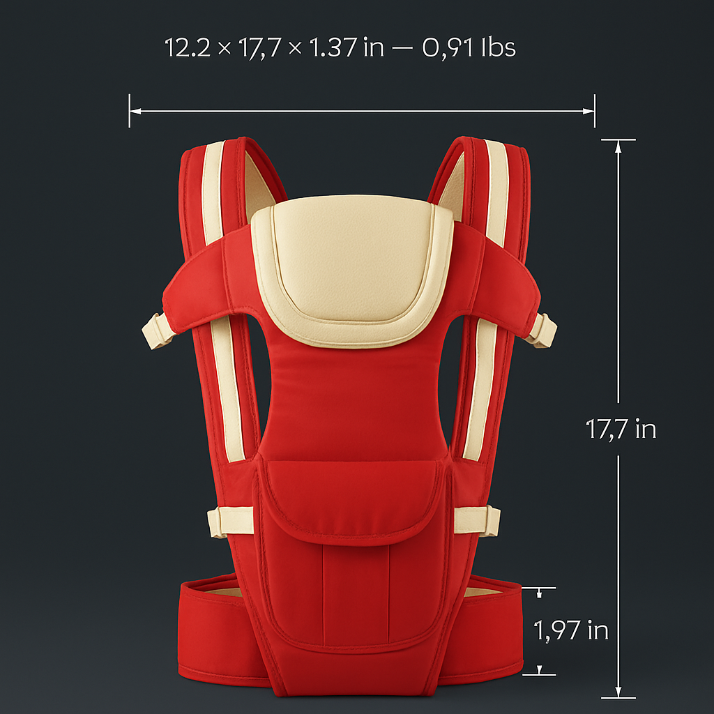 Breathable Baby Carrier Adjustable Wrap Sling