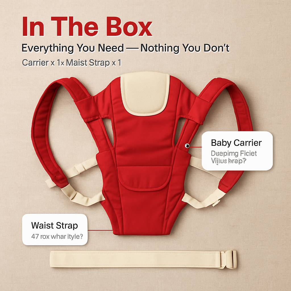 Breathable Baby Carrier Adjustable Wrap Sling