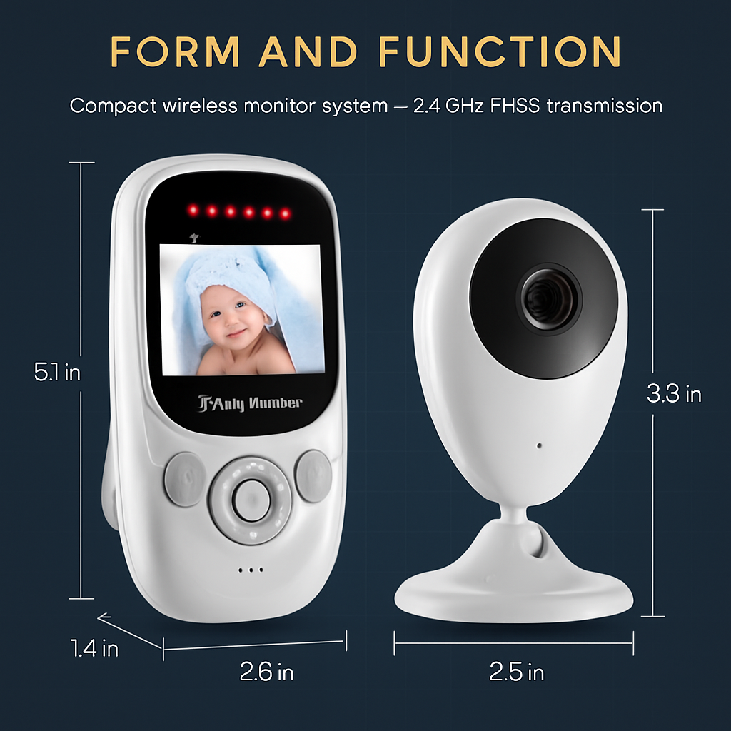 Video Baby Monitor for a Calm, Safe Nursery