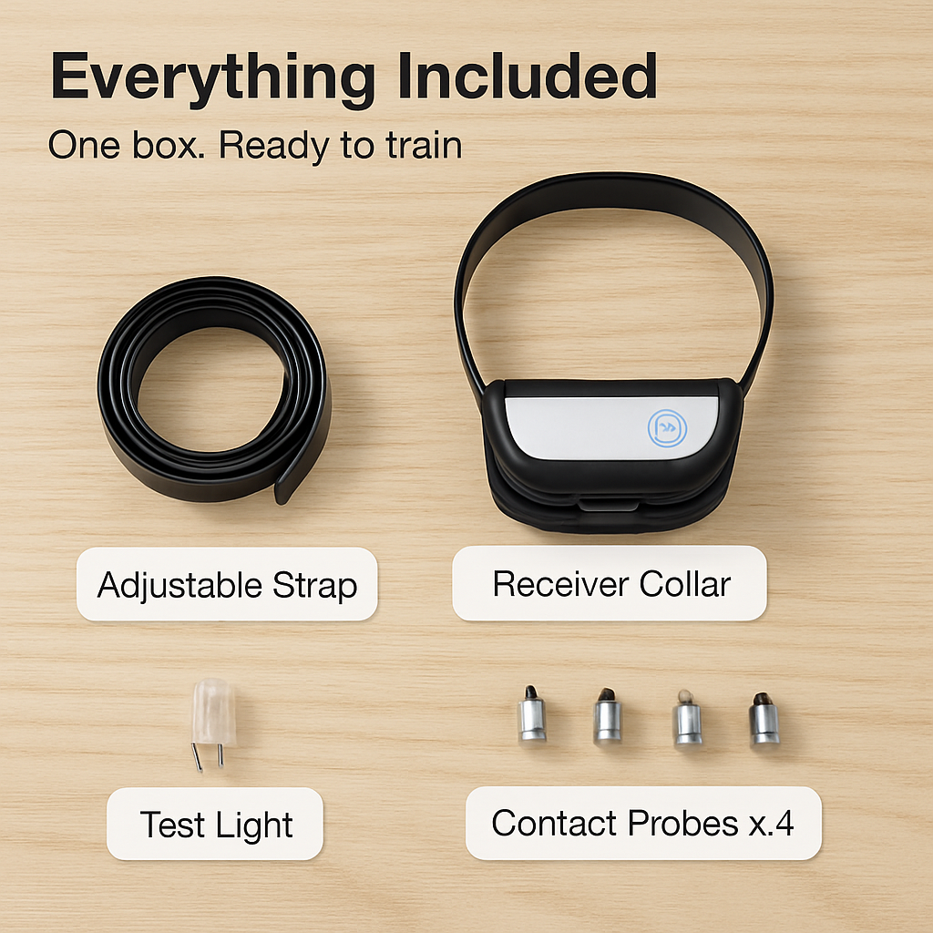 Dog Collar Receiver for Waterproof Training Pro