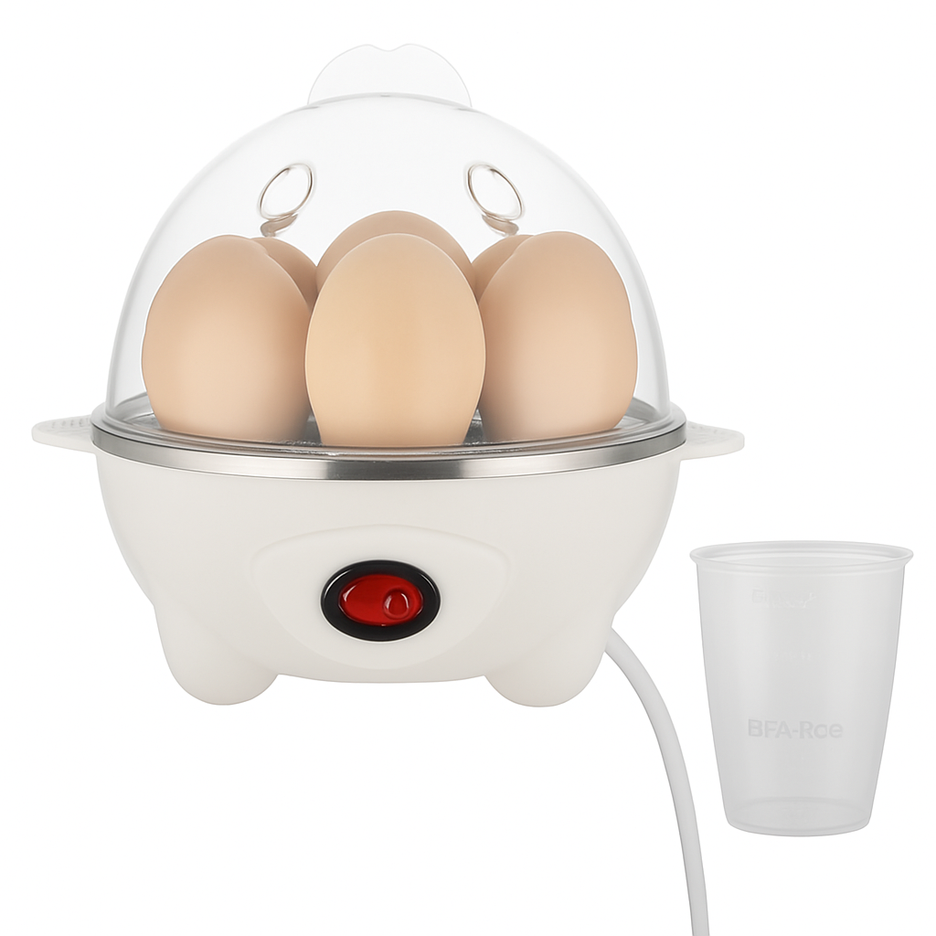 Electric Egg Cooker for Quick Boiling & Steaming
