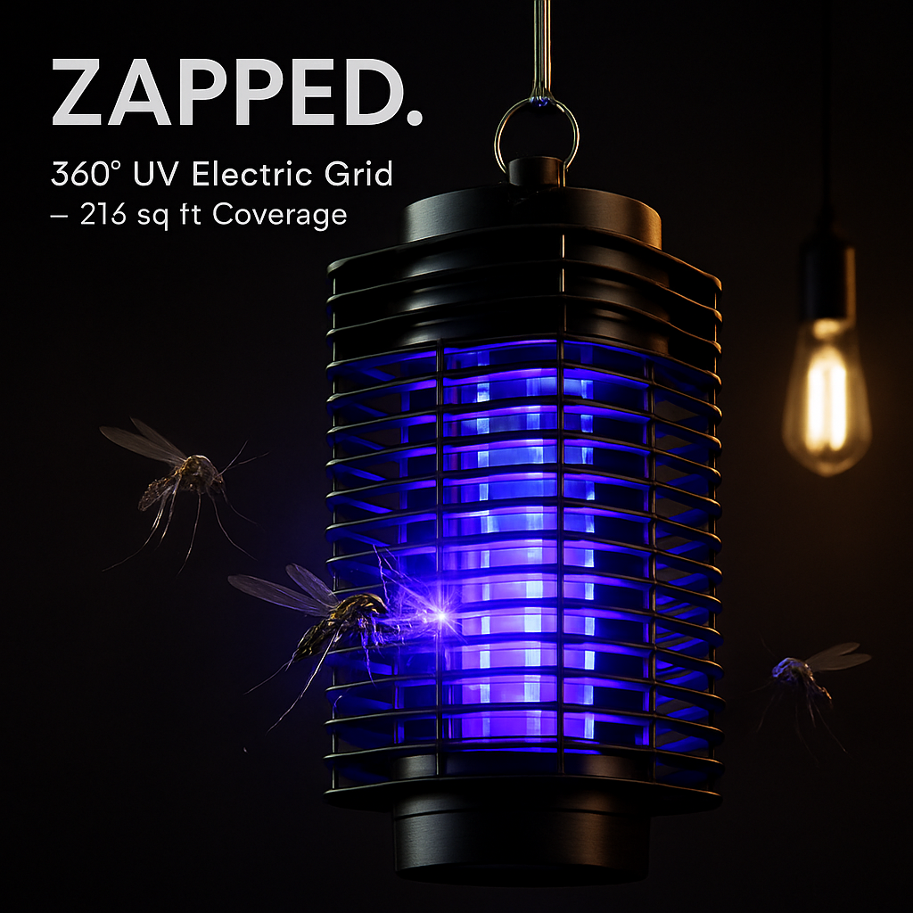 Bug Zapper UV Light Insect Killer for Home & Kitchen