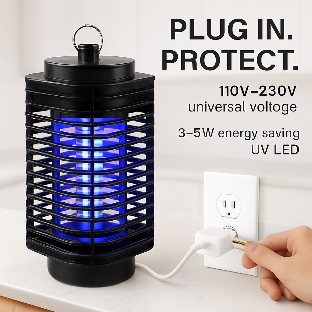 Bug Zapper UV Light Insect Killer for Home & Kitchen