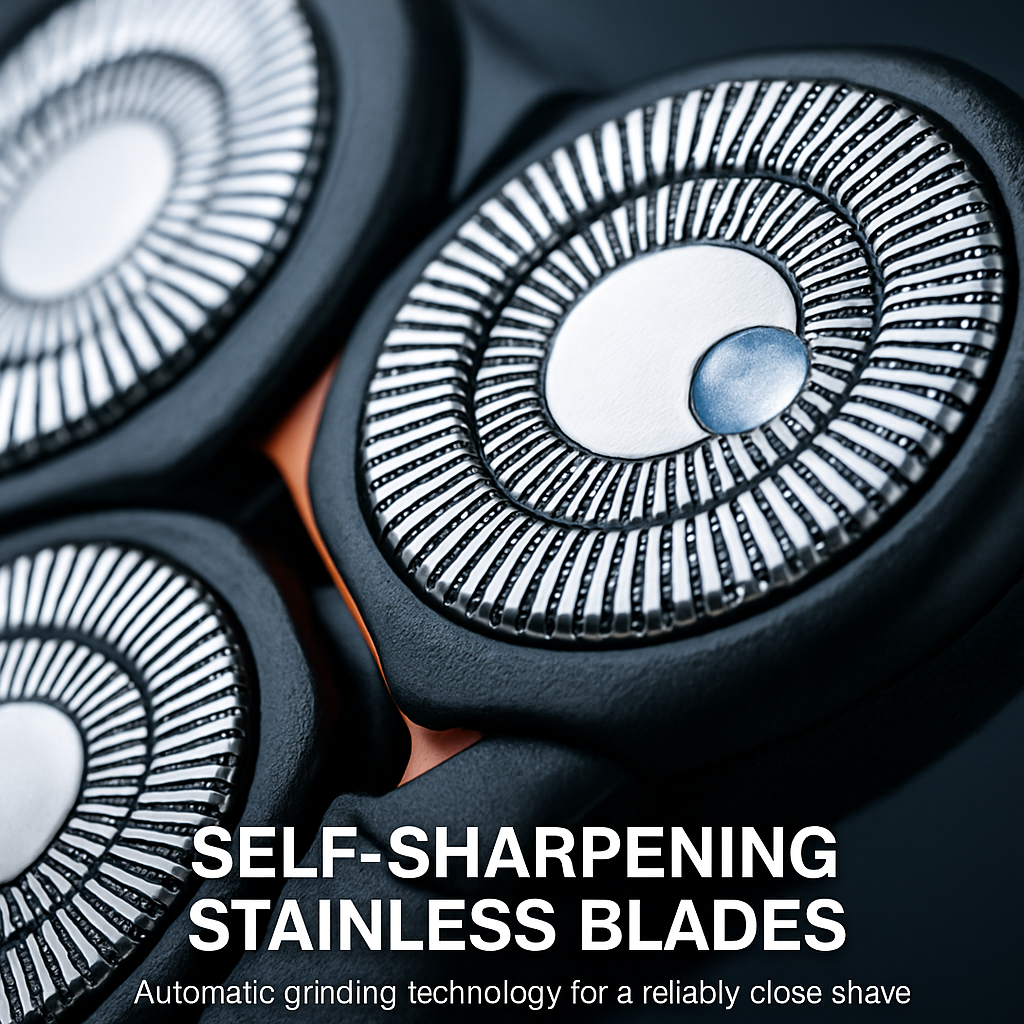 4D Electric Shaver: Contouring for Wet/Dry Shave