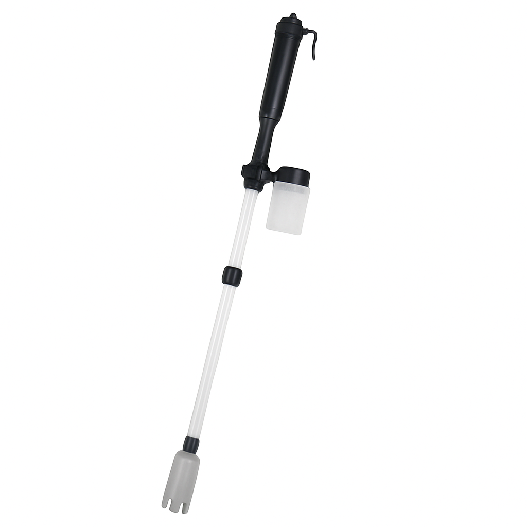 Battery-Operated Aquarium Vacuum Gravel Cleaner