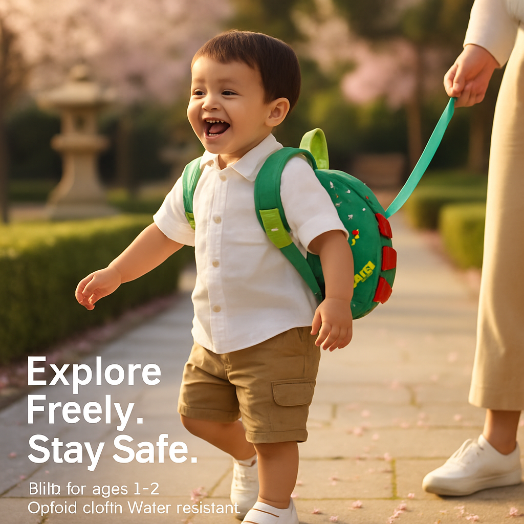 Safety Harness Backpack - Hands-Free Walking Aid