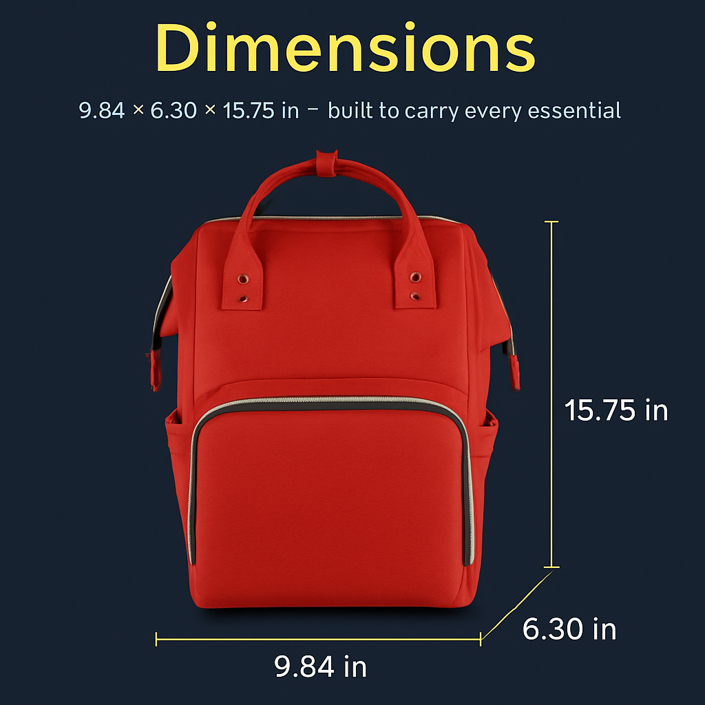 Mummy Diaper Bag Backpack for Travel and Everyday Use