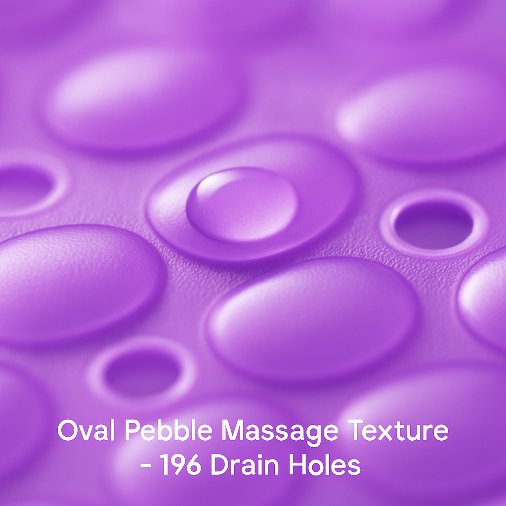 Bath Tub Mat for Safe, Non-Slip Bathroom Floors