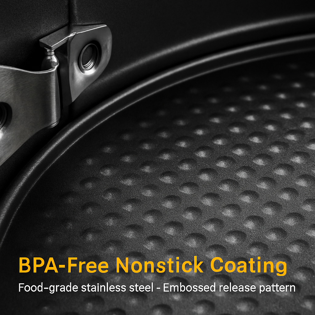 Springform Cake Pan Set for Versatile Baking