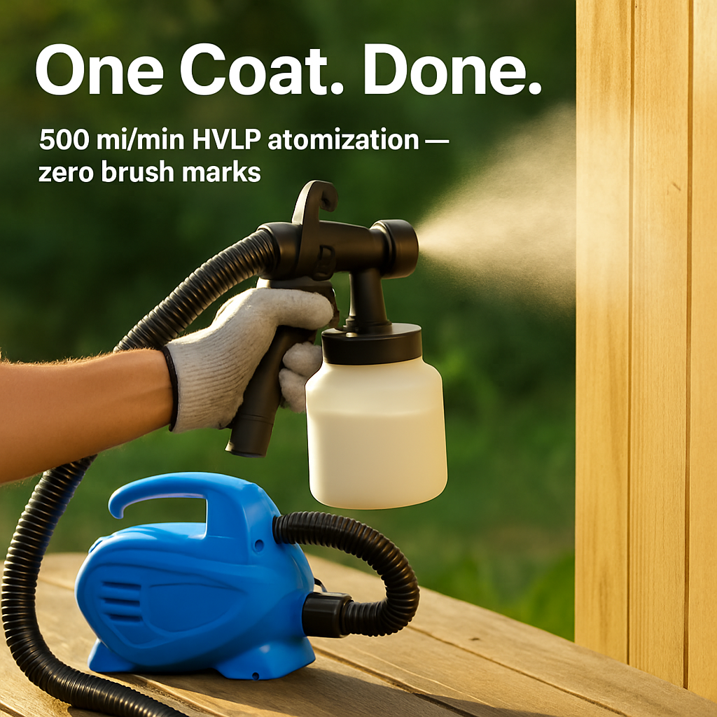 Paint Sprayer for Even Coats at Home Projects