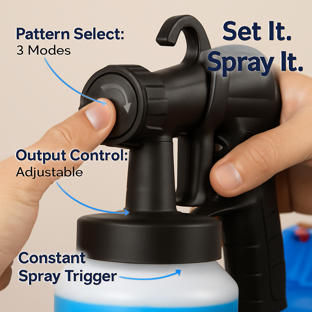 Paint Sprayer for Even Coats at Home Projects