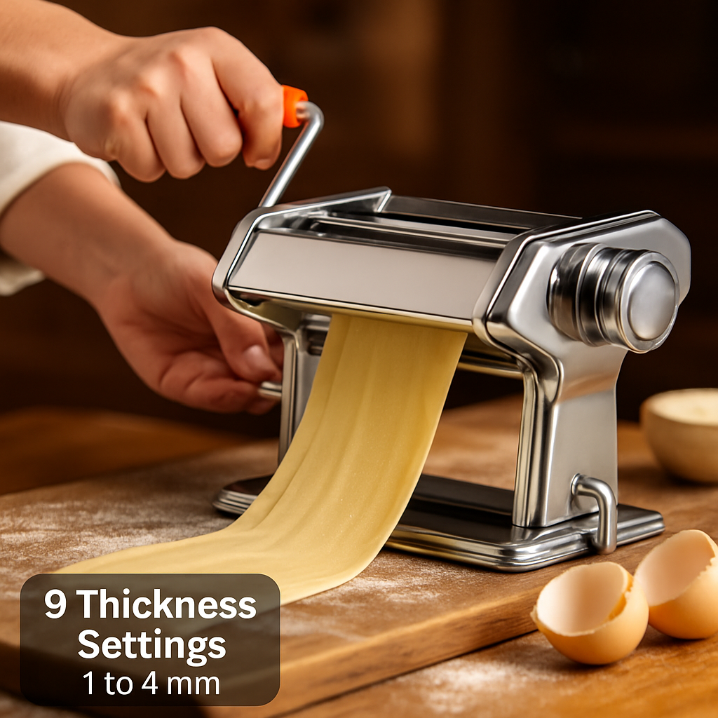 Pasta Maker Roller for Fresh Homemade Pasta