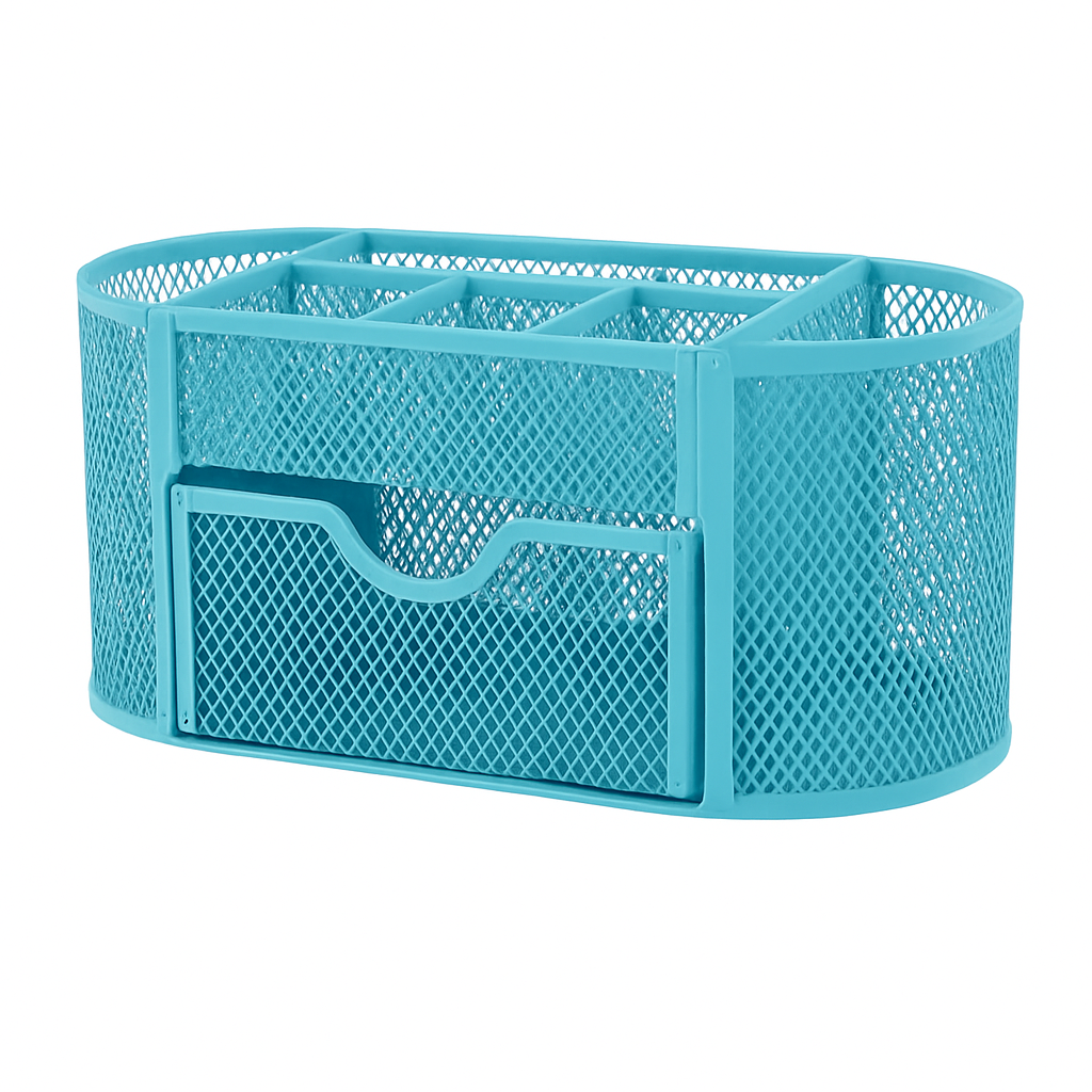 Metal Mesh Pencil Holder Desk Organizer for Home Office