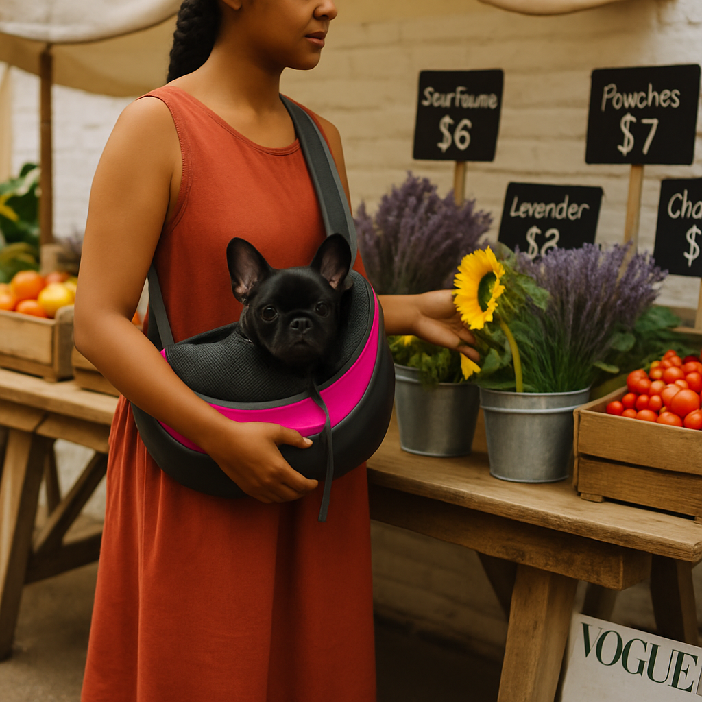 Pet Carrier Sling Bag: Hands-Free Comfort for Small Pets
