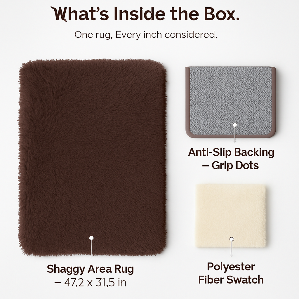 Fluffy Bedroom Rug: Plush Shag for Cozy Floors