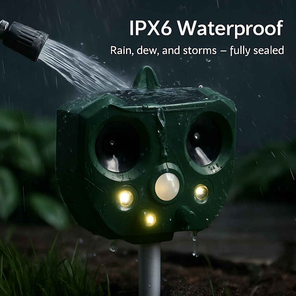 Ultrasonic Animal Repeller for Yard Deterrence
